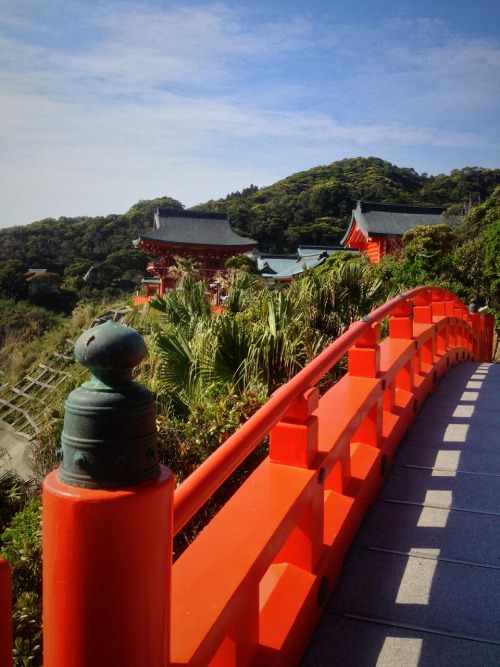Udo Jingu The shrine which dedicated for the father of first emperor of Japan &ldquo;Jimmu&r