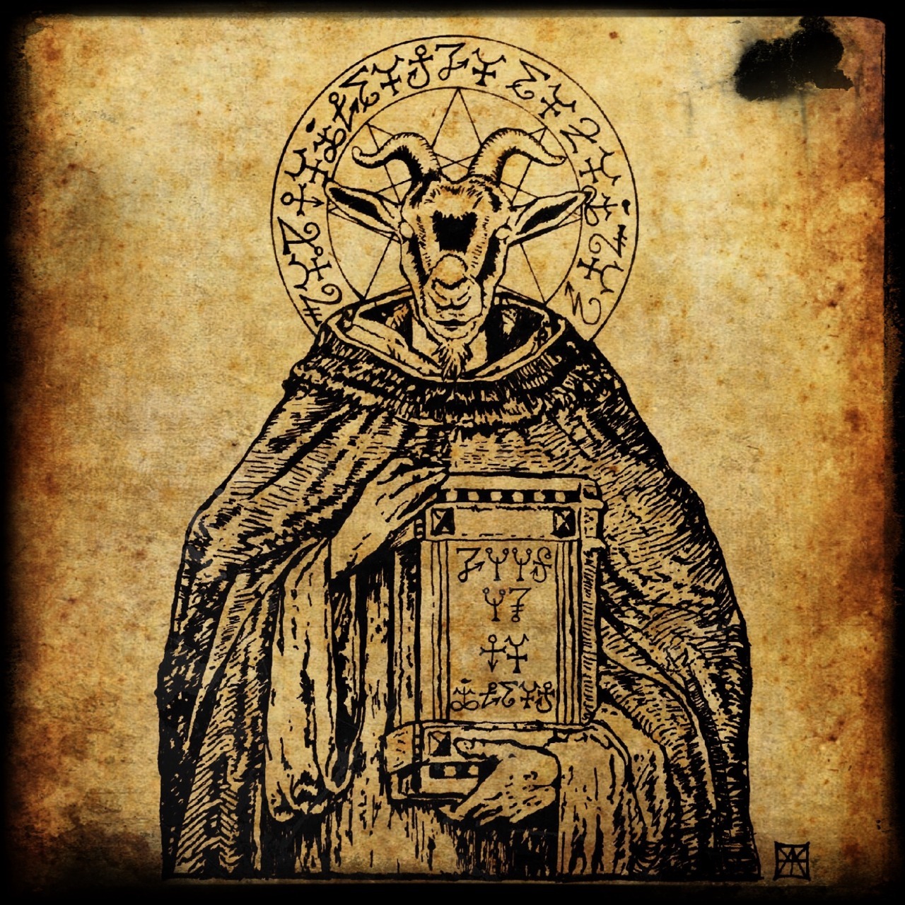 occultartistscollective:  PGND Bearer of the Azresh, Emissary of Ah. Pen &amp;