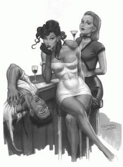 pinupgirlsart:  Fastner &amp; Larson 