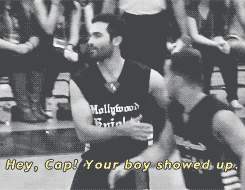 I Love How Derek Covers His Mouth Like A Little School Girl Who Just Saw Her Crush In PublicI Just Can't