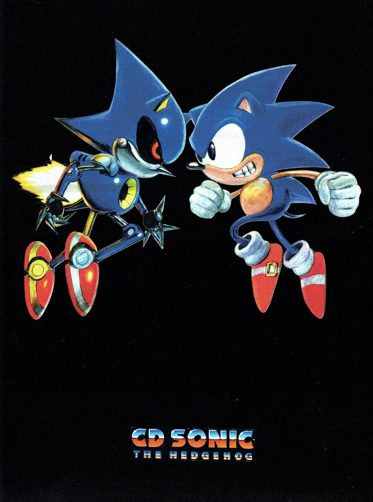 Sonic The Hedgeblog — The cover artwork for 'Sonic Chaos'. Specifically