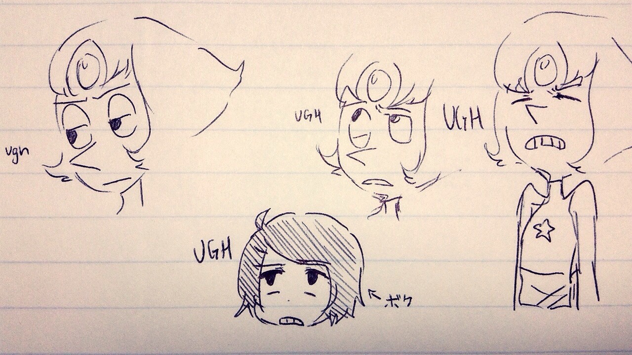 rakugakisuto:  huge doodle dump! so many pearls… 