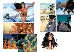 ahdamhughes:  Wonder Woman Origin - Adam Hughes