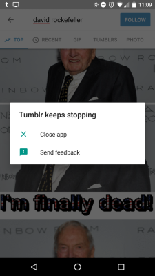 legoshoes:  That time I tried to search for info on David Rockefeller and Tumblr convinced me his ghost haunts the search function.