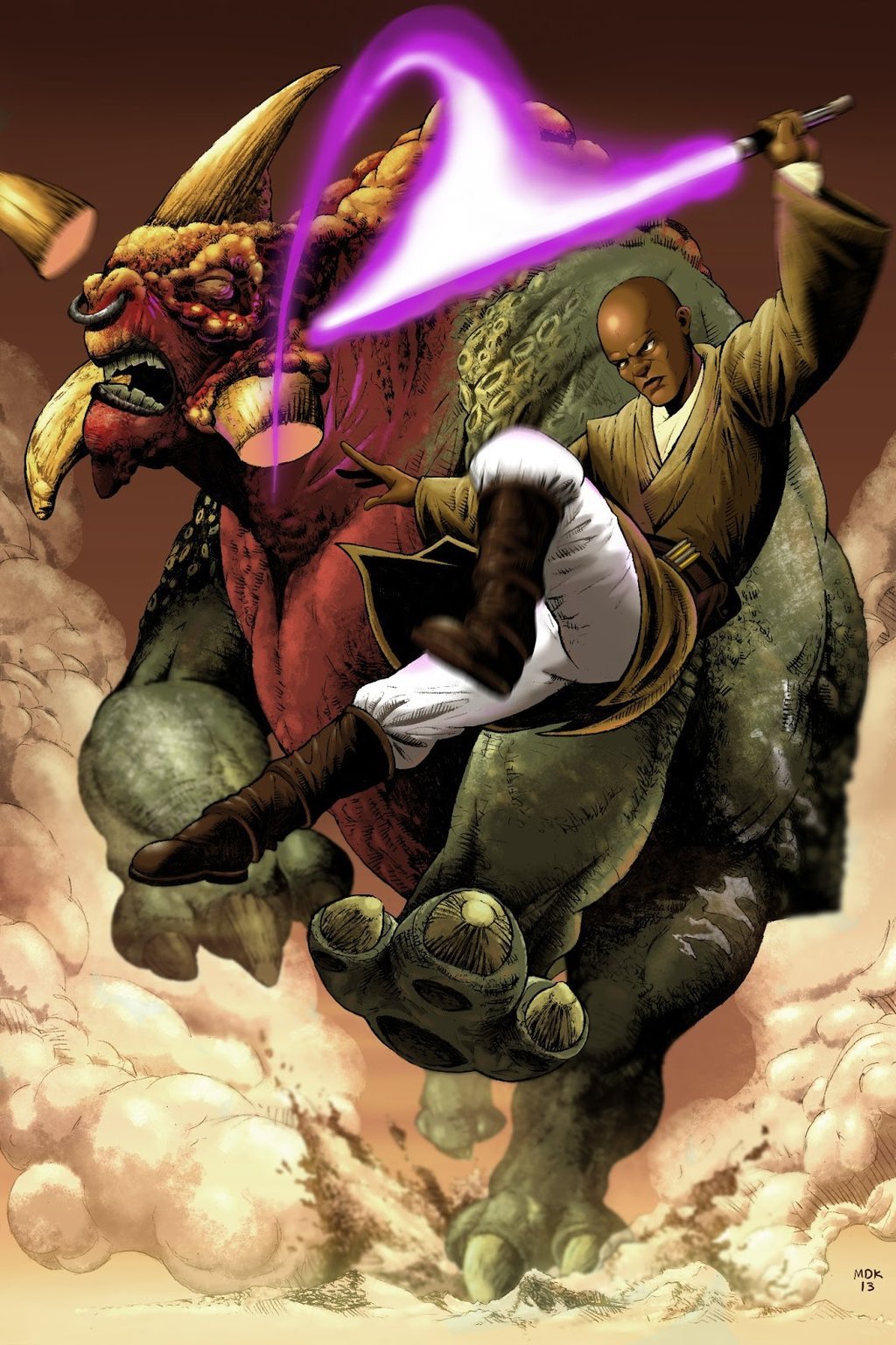alwaysstarwars:  Kickass art by Mike Kim
