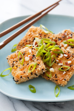 Do-Not-Touch-My-Food:  Sesame Crusted Tofu