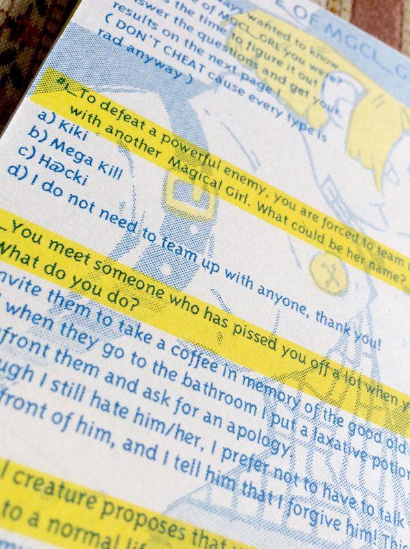 peowstudio:  So proud to present MGCL_GRL, a lifestyle book about Magical Girls by Mathilde