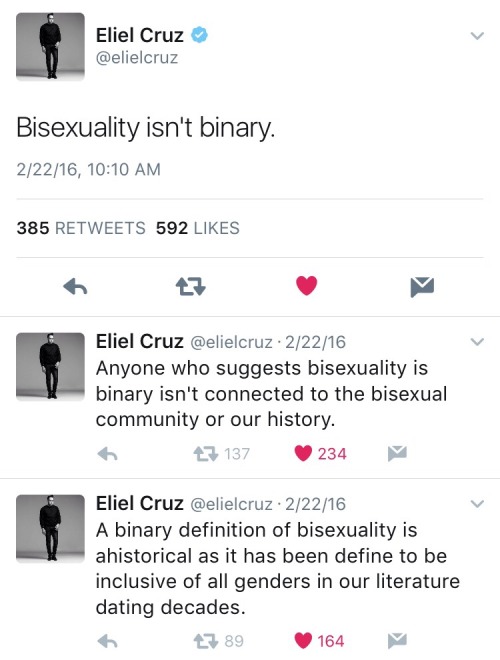 bisexualityislegit:“Forced on us by monosexuals”