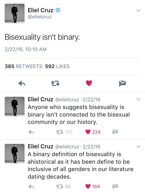 bisexualityislegit: “Forced on us by monosexuals”