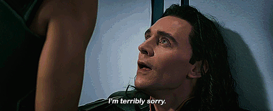 redscharlach:  lokiilaufeyson:  Loki being shockingly polite. Bonus (Loki being polite
