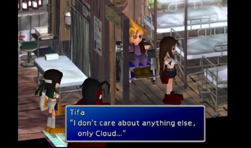 wishingformemoria: Yuffie and Tifa’s friendship is so important to me. Yuffie cares for T