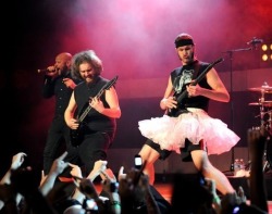 Those Were The Days! Howard On Stage For Killswitch And Adam Rockin The Tutu&Amp;Hellip;..Lol