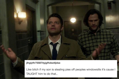 sundryvillains: castiel’s greatest hits + text posts (18/?)