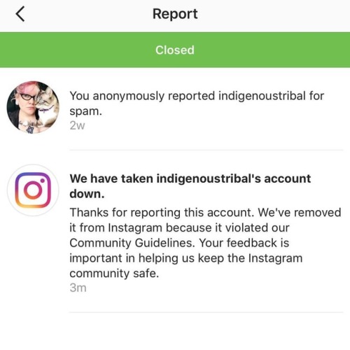 Tired of all the fake indigenous accounts that fetishize and make money off indigenous culture and o