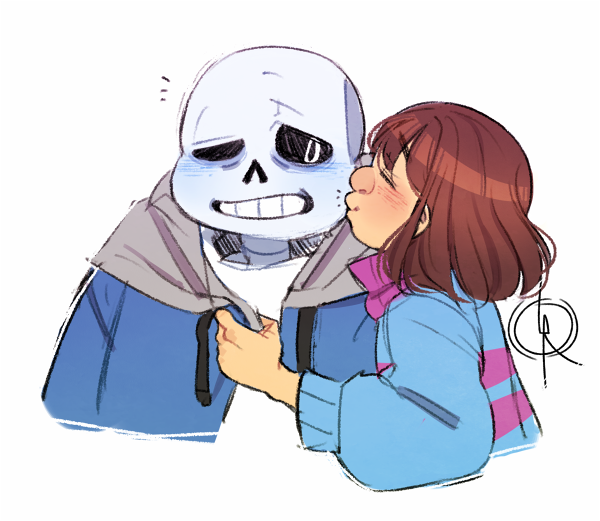 leeffi:  More accumulated undertale doodles ft. sans the skeleton, with a dash of