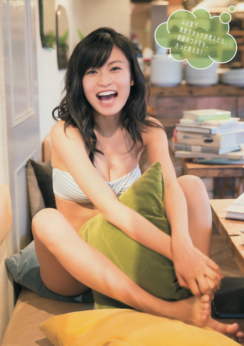 unimasa96:  ruriko kojima 小島瑠璃子 週刊ヤングマガジン 2014　No.11
