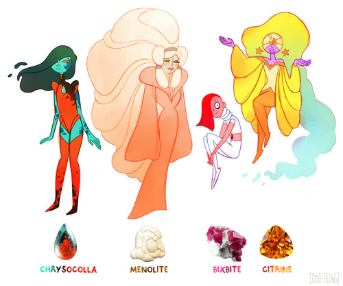 crystal-gems:dou-hong:More Gemsonas! Some of you who have been following me for a while have pr