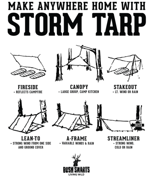 stayforeverwild:Bush tarp