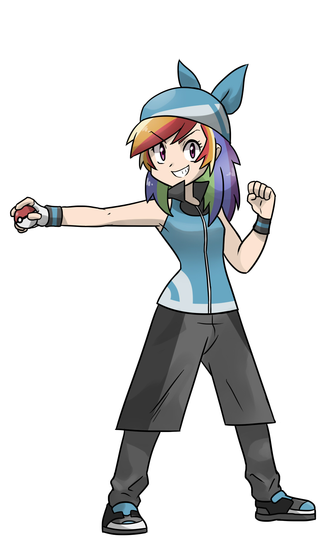 wolfnanaki:  My Little Pokemon - Trainers, Champions, and Rivals by kilala97  Luna