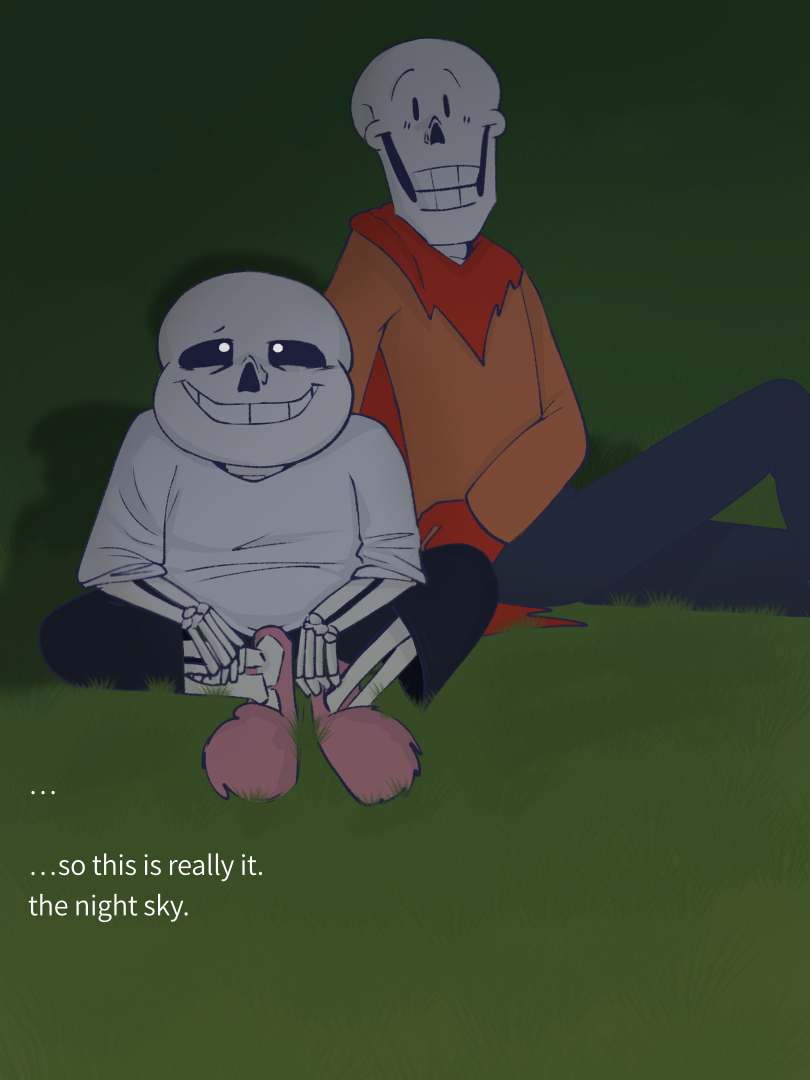 Bedtime Shenanigans (AU Sans x Reader/AU Papyrus x Reader)