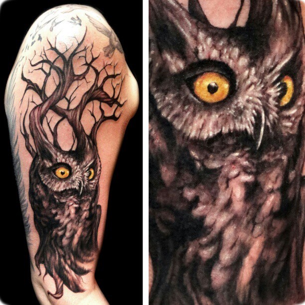 Explore the 10 Best Owl Tattoo Ideas December 2019  Tattoodo