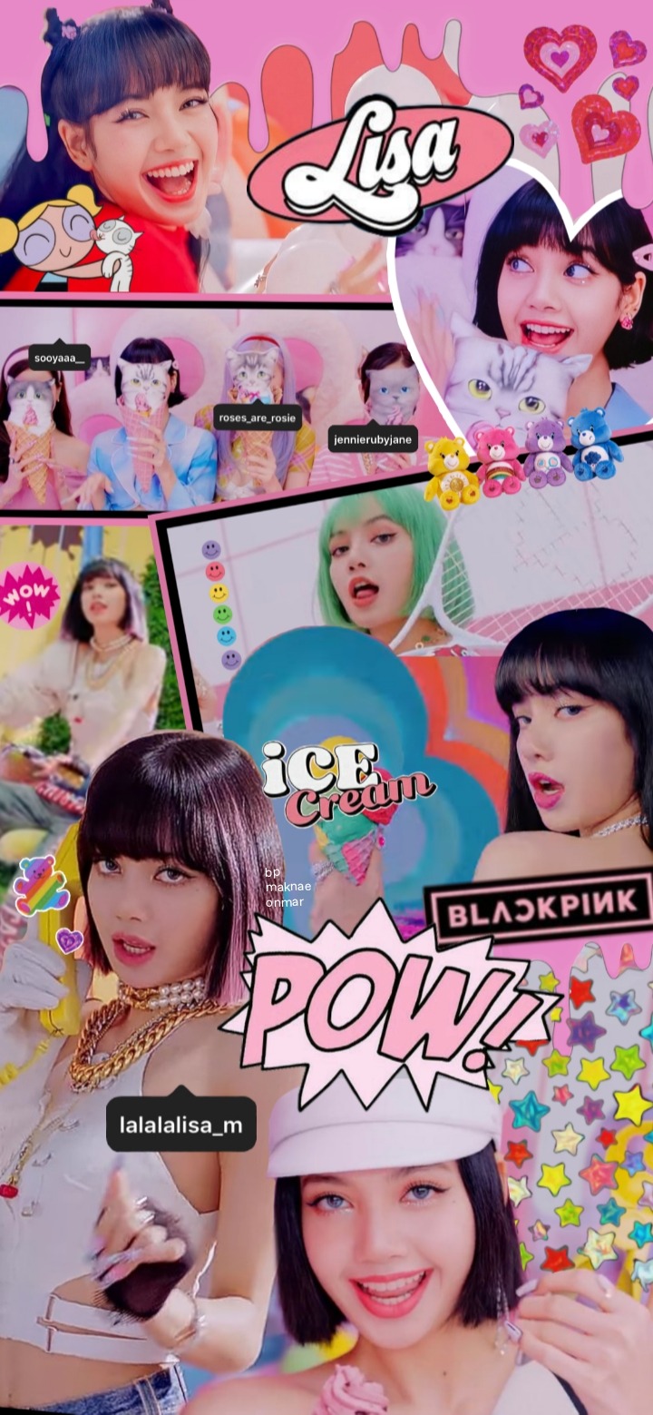 Lisa Artistic Lisa Blackpink Ice Cream Wallpapers Lisa Artistic Lisa Blackpink Ice Cream Wallpapers