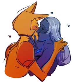 hattersarts:a kiss