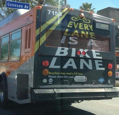 Every Lane is a Bike Lane