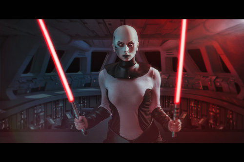 Asajj Ventress Cosplay by elenasamko 