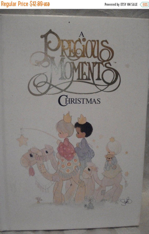 Precious Moments Christmas Book By Sam Butcher Hardback 1988 Collectible in Box by ALEXLITTLETHINGS 