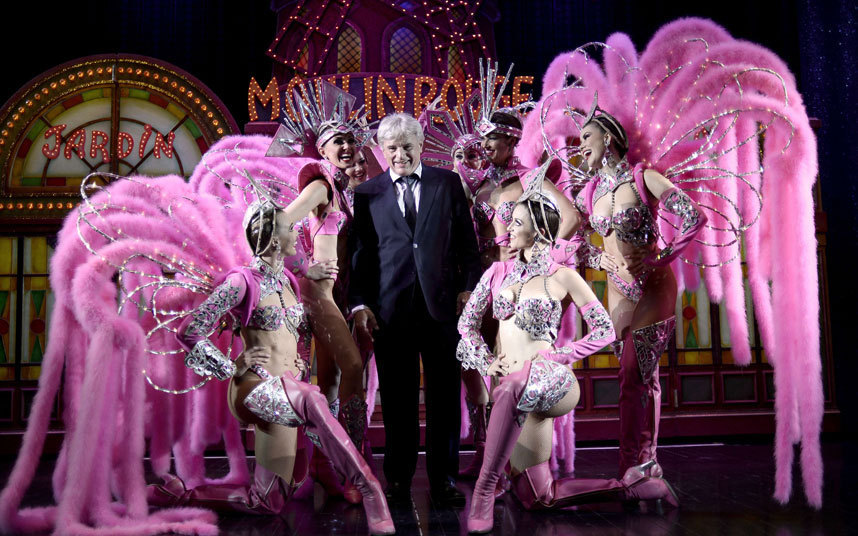Moulin Rouge in the Montmartre in Paris celebrates its 125th birthday this year.
