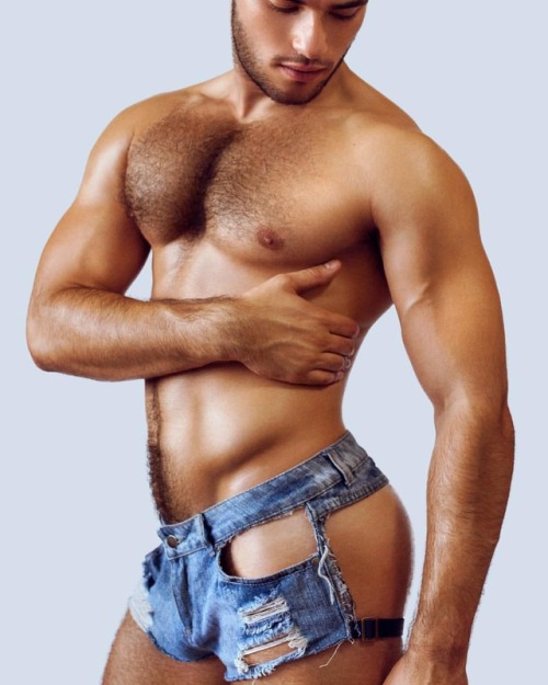 exterface:  Introducing our limited edition Denim Cut Out Built-in Jock Shorts. Every single one of them is a unique piece in its wash, technique and finish with a handmade custom distressing. You’ve been waiting them for a while so don’t miss them