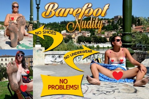 SIZZLING HOT UPDATES from BAREFOOT NUDITY!!! http://barefoot-nudity.com/  For all the people who are into both “clothed” and “unclothed” barefoot beauties… I WARMLY RECOMMEND to consider this VERY ATTRACTIVE Combo Membership