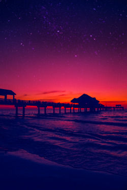 northskyphotography:  Starry Sunset | by