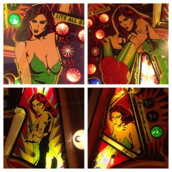 pinballbelle:  LASERBALL #pinball #girlsofpinball