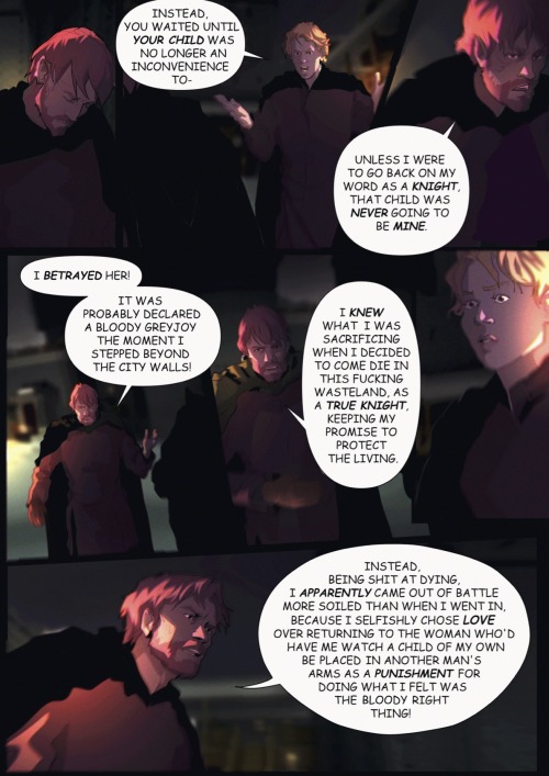 agameofleaks: Scene 20: [twitter] [Full Comic] AO3: [scripts]Buy @fawnilu a coffee [x]