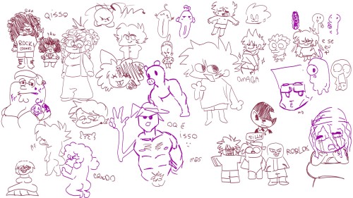 HUGEEEE Dump Of Random Fucking Doodles Don't Even Question This