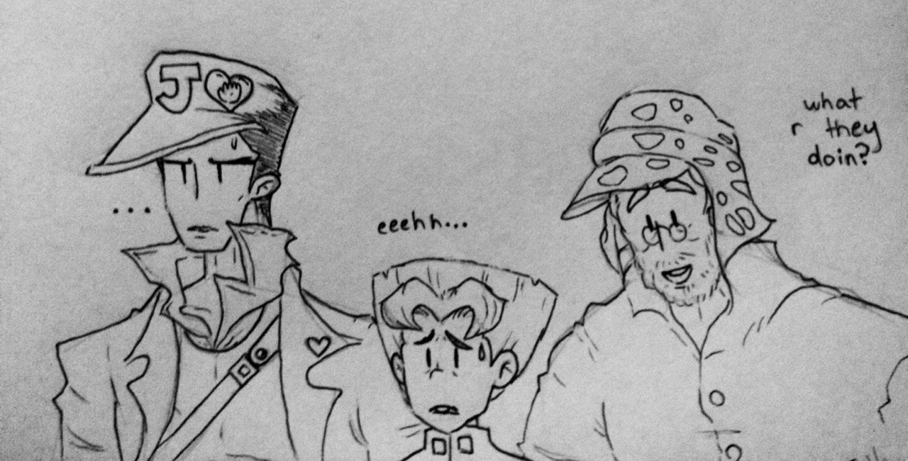 kipper-pines:✨JOJO’S BIZARRE DABVENTURE✨