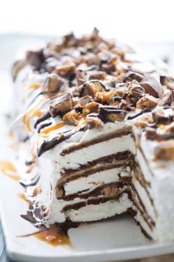 food&ndash;archives:    Reese’s Ice Cream Cake  