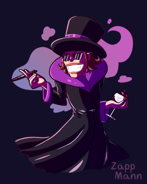 Karat Diamond Looks Pretty Fucking Cool, So I Drew Him. Hes A Sleazy Lookin Bugger