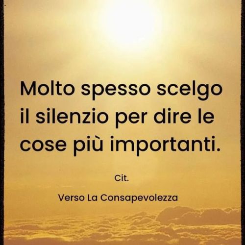 #Facebook “La migliore saggezza é tacere e andare oltre.
Nietzsche”
Con permesso: ci sono, però, purtroppo, cose per cui il silenzio non è affatto la scelta più appropriata. 😶
https://www.instagram.com/p/CpcoQ0WNN5o/?igshid=NGJjMDIxMWI=