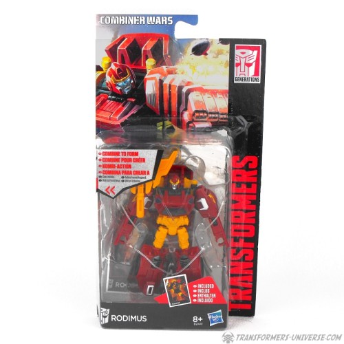 Our newest picture gallery is online, featuring Rodimus from Generations Combiner Wars. Review to fo