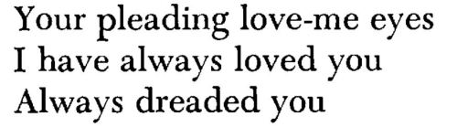 Alicia Ostriker, From The Imaginary Lover; Surviving