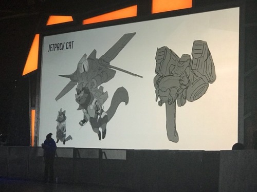 maxxy-reblob: actualasamisato: More pics of the early concept art from the Overwatch panel. @ask-tin