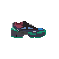 as4z:  Pixelated shoes by me