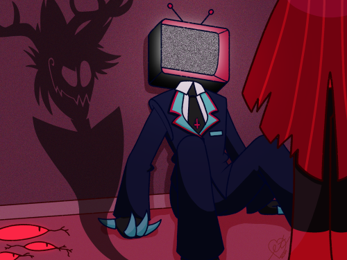 It Is RadioStatic Week! The Prompt I Picked For Today Was First Meeting, Which Has Alastor Encountering