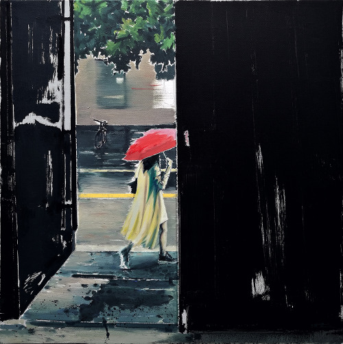 Zang Peng aka Zangpeng 臧鹏 (Chinese, b. 1978, Datong, Shanxi, China) - 1: Door To The Side/门的那边, 2016
