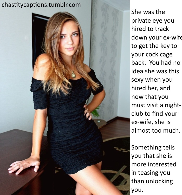 chastityfemdom:  Private Eye 