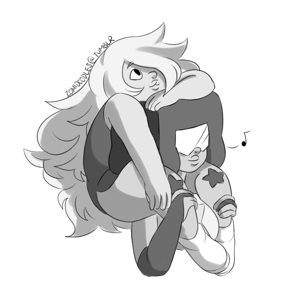 zomidoodles:  term break!! starting off with some old gamethyst art that i never