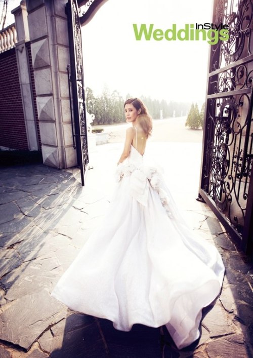 Lee Yoon Ji Для InStyle Weddings 05/2014